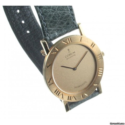 Corum Romulus Herrenuhr 750er Gelbgold Ref. 5050156 watches