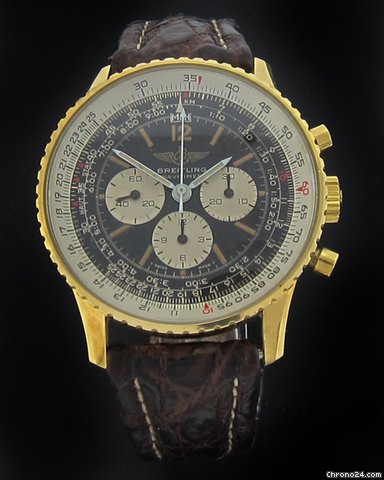 Breitling 18k Yellow Gold Navitimer 81600 watches