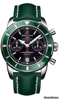 Breitling Superocean Heritage Chronographe 44 Leather Strap watches