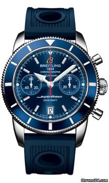 Breitling Superocean Heritage Chronographe 44 Rubber Strap watches