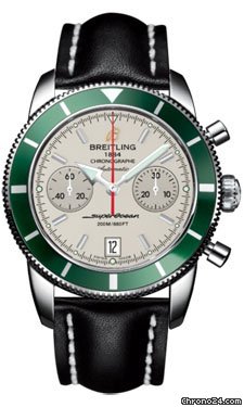 Breitling Superocean Heritage Chronographe 44 Leather Strap watches