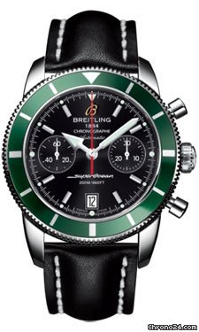 Breitling Superocean Heritage Chronographe 44 Leather Strap watches