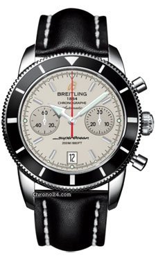 Breitling Superocean Heritage Chronographe 44 Leather Strap watches