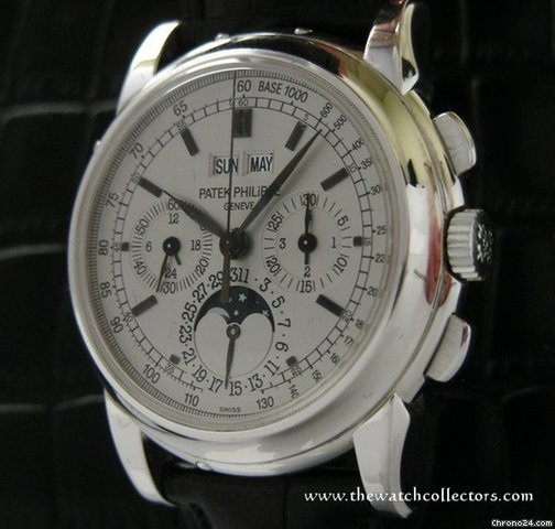 Patek Philippe Fine & Rare Chronograph Perpetual Calendar "Ref. 5970 G" Full Set watches