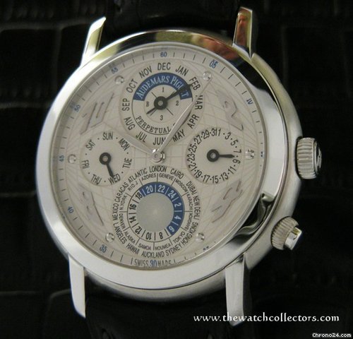 Audemars Piguet Platinum Perpetual Calendar Metropolis "Jules Audemars" watches