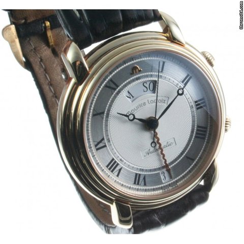 Maurice Lacroix Master Piece Automatik Herren, Weckfunktion 750er Gelbgold watches