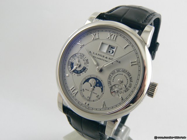 A. Lange & Sohne PERPETUAL EWIGER KALENDER PLATINUM watches