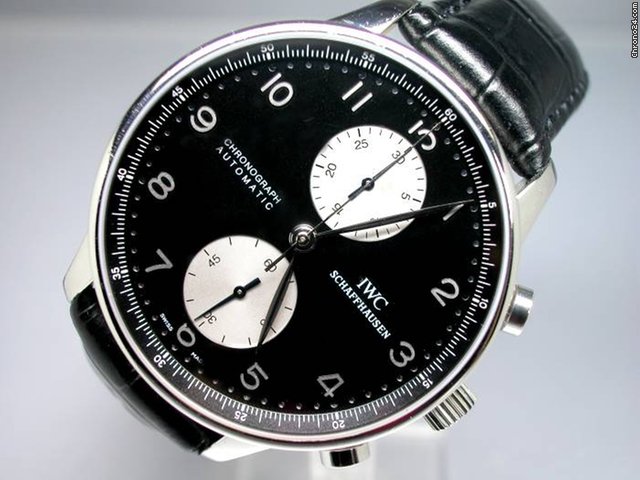 IWC "PORTUGIESER" Automatic Chronograph - FALTSCHLIE E watches