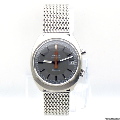 Omega Chronostop - with Date function. RARE 1969 watches