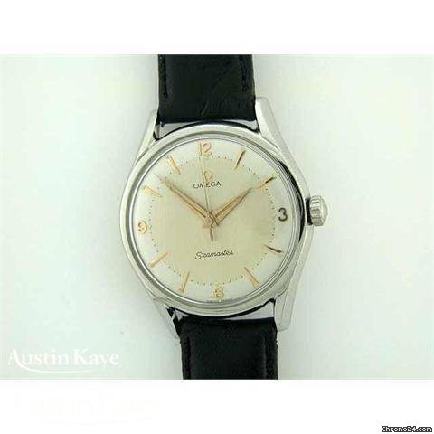 Omega Seamaster steel manual on strap watches