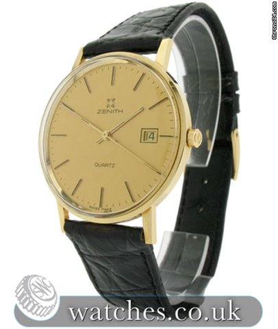 Zenith Gents Quartz 18ct watches