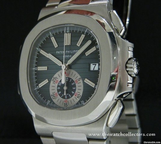 Patek Philippe Very Rare Nautilus Chronograph "Ref.5980" Full Set Box & Papers 2007 watches