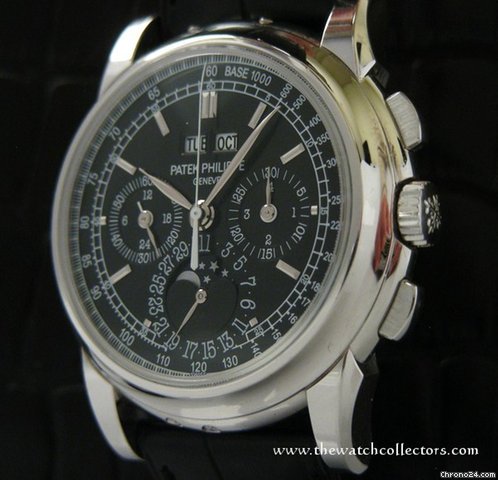 Patek Philippe Fine & Rare Chronograph Perpetual Calendar "Ref. 5970 Platinum" Full Set watches