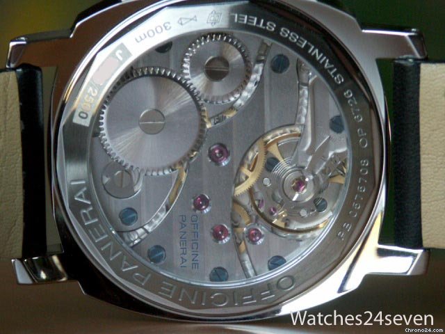 Panerai PAM 112 N Base Model 44 mm SS with black sandwich dial Retail watches