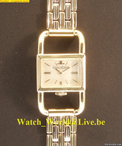Jaeger-LeCoultre Rare Etrier HermEs Full 18k solid gold (year: 1960') watches