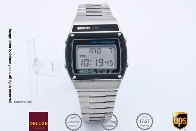 Seiko Digital Alarm Chronograph watches