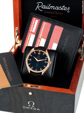 Omega Railmaster XXL watches
