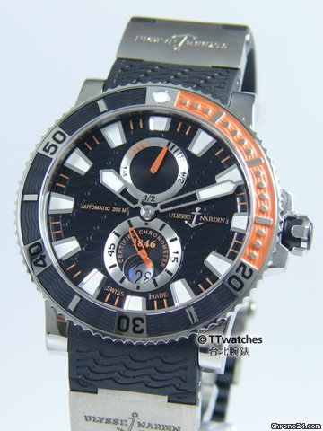 Ulysse Nardin Maxi Marine Diver Titanium watches