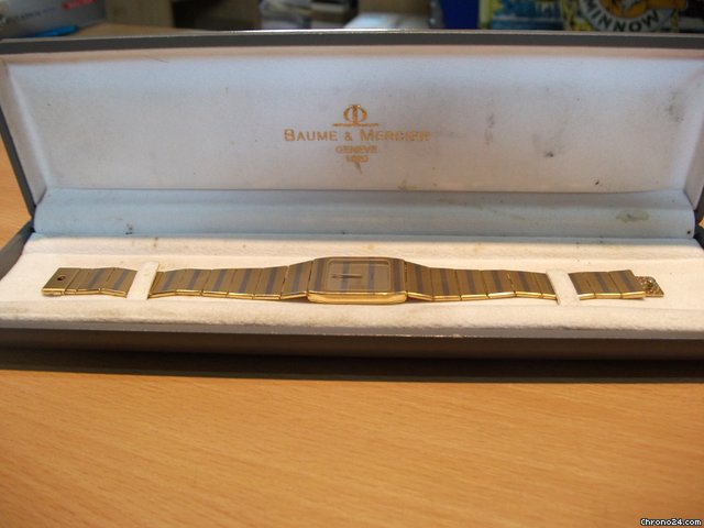 Baume & Mercier Seltenes Exemplar Wei /Gelbgold watches