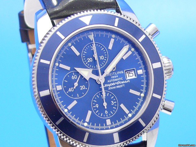 Breitling Superocean Heritage Chronograph blau Neu watches