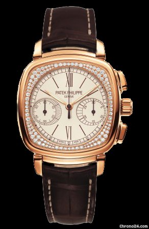 Patek Philippe Rose Gold Diamond Chronograph 7071R watches