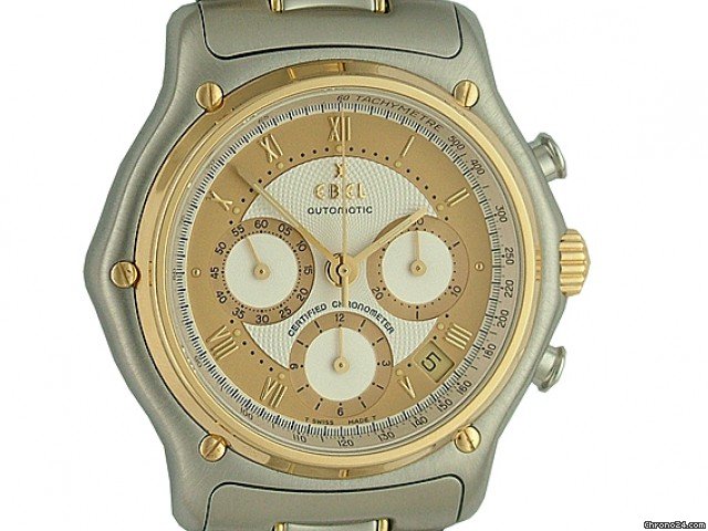 Ebel Le Modular Chronograph Chronometer Automatik Stahl/Gelbgold 40mm watches