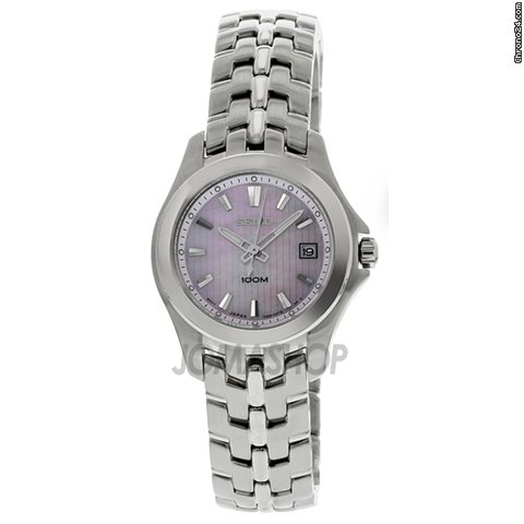 Seiko Dress Pink Mother of Pearl Dial Stainless Steel Ladies Watch SXDB87 watches