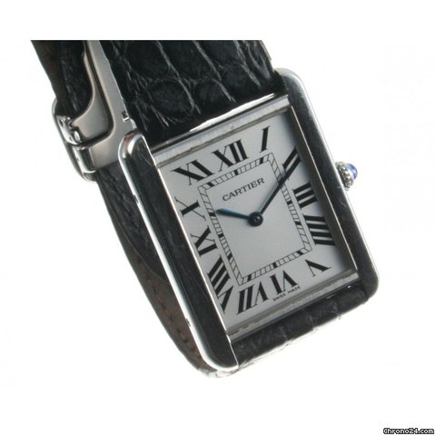 Cartier Tank Herren Edekstahl Ref. 2715 watches