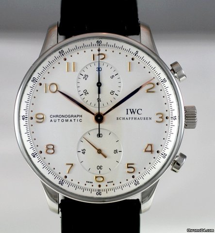 IWC Portugaise silver dial full set watches