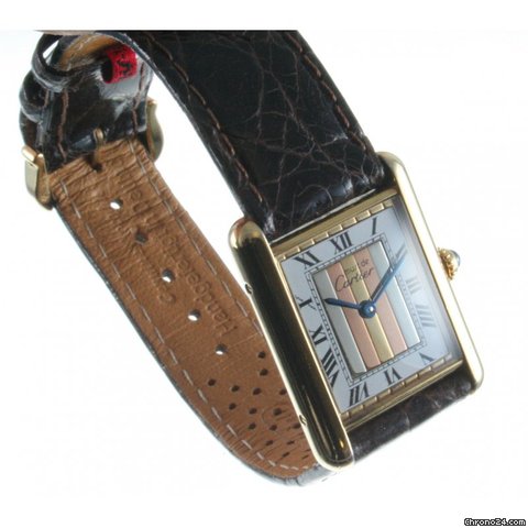 Cartier Vermeil 925er Silber vergoldet watches