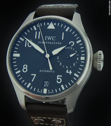 IWC Steel Big Pilot 7-Day 5004-01 watches