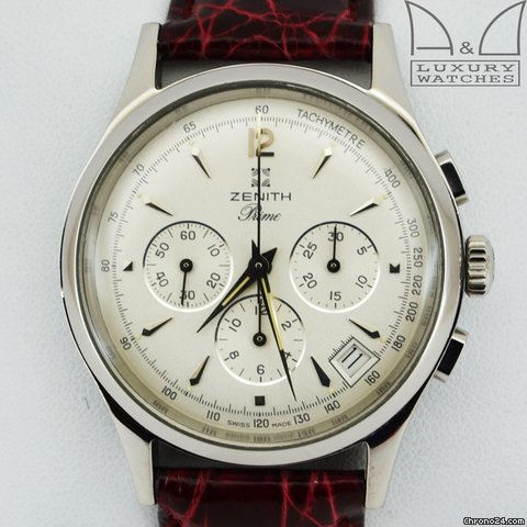 Zenith PRIME CHRONO ACCIAIO watches
