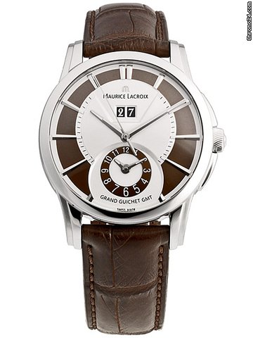 Maurice Lacroix Pontos Grand Guichet GMT Lim Edition 2008 NEU incl MWST B+P watches