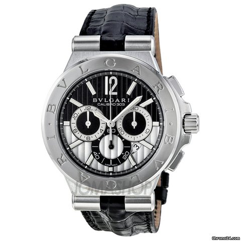 Bulgari Diagono Calibro 303 Chronograph Automatic Mens Watch DG42BSLDCH watches