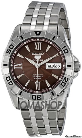 Seiko 5 Sports Brown Dial Automatic Mens Watch SNZH81 watches