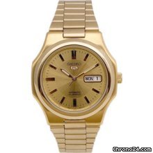 Seiko 5 Automatic Gold-tone Mens Watch SNKK52 watches