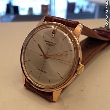 Longines rose gold auto watches