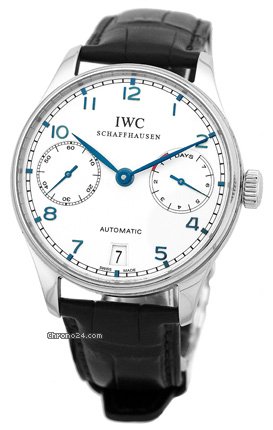 IWC Portuguese 7 Day Power Reserve Strapwatch watches