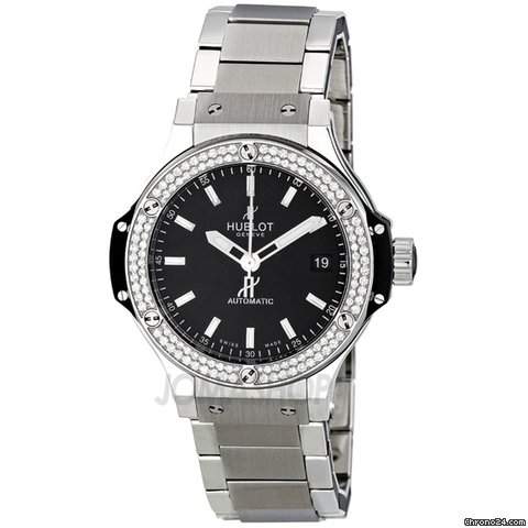 Hublot Big Bang Automatic Black Dial Stainless Steel Mens Watch 365.SX.1170.SX.1104 watches
