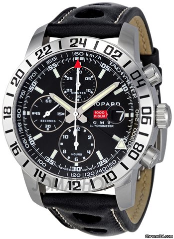Chopard Mille Miglia GMT Steel Black Chronograph Mens Watch 168992-3001 watches