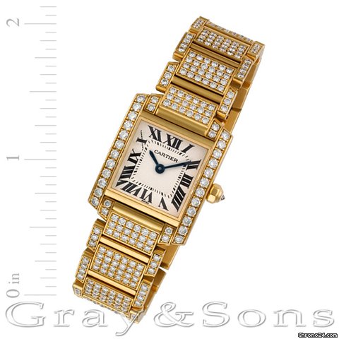 Cartier Tank Francaise WE1002SD watches