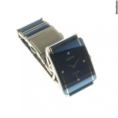 Rado Jubile Damenuhr Keramik - Gold 4 Brillanten watches