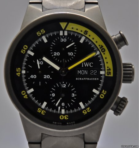 IWC Aquatimer Chronograph Titanium watches