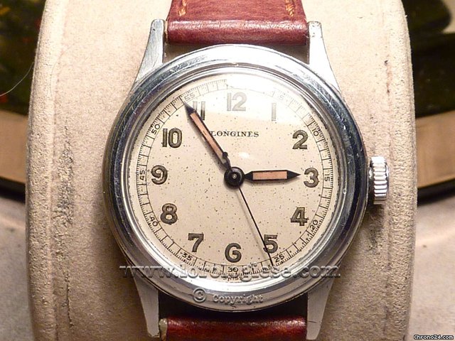 Longines U.S. NAVY 1943 Military BU.SHIP watch watches