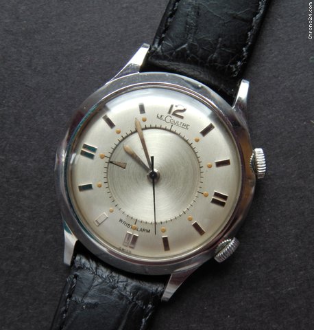 Jaeger-LeCoultre STAHL MEMOVOX / ALARM watches