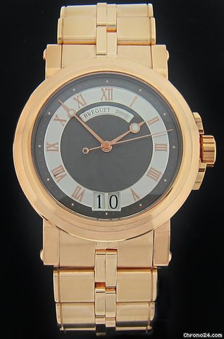 Breguet Rose Gold Marine Big Date Automatic 5817BR watches