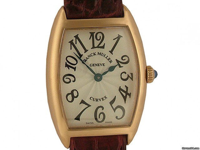 Franck Muller Cintree Curvex Lady Tonneau 18kt Rosegold 35x25mm watches