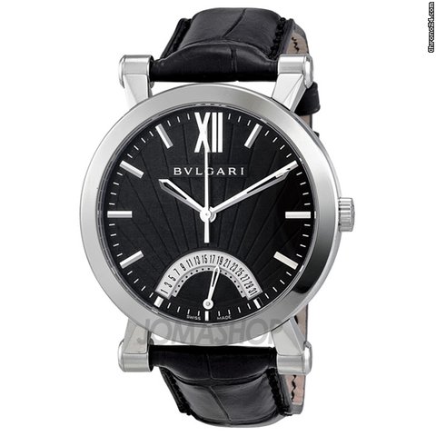 Bulgari Sotirio Automatic Retrograde Date Mens Watch SB42BSLDR watches
