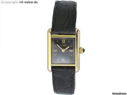 Cartier "Must de Cartier Tank" watches