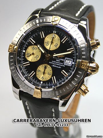 Breitling Windrider Chronomat Evolution Stahl/Gold watches
